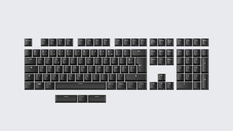 Wooting Double Shot Backlit PBT Keycap Set