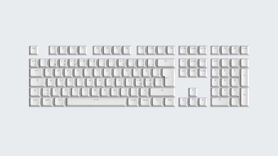Wooting Double Shot Backlit PBT Keycap Set